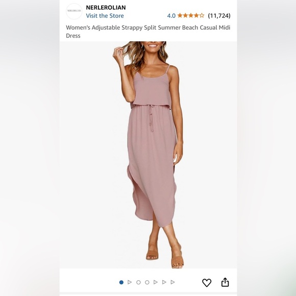 Other - Gorgeous lightweight flowy midi dress. Size S womens but fits a size 14 teen